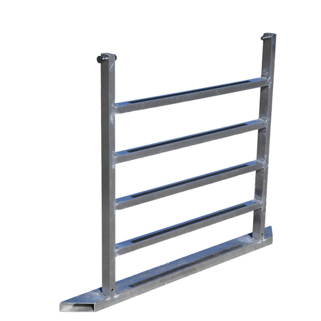 BBXBryggan Stege med vit bakgrund